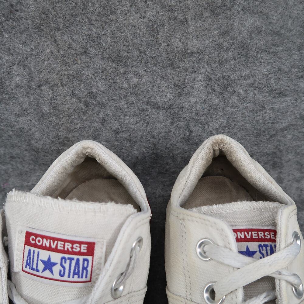 Converse Shoes Womens 9.5 Casual Sneakers Madison All Star Lace Up Canvas White - Picture 3 of 13
